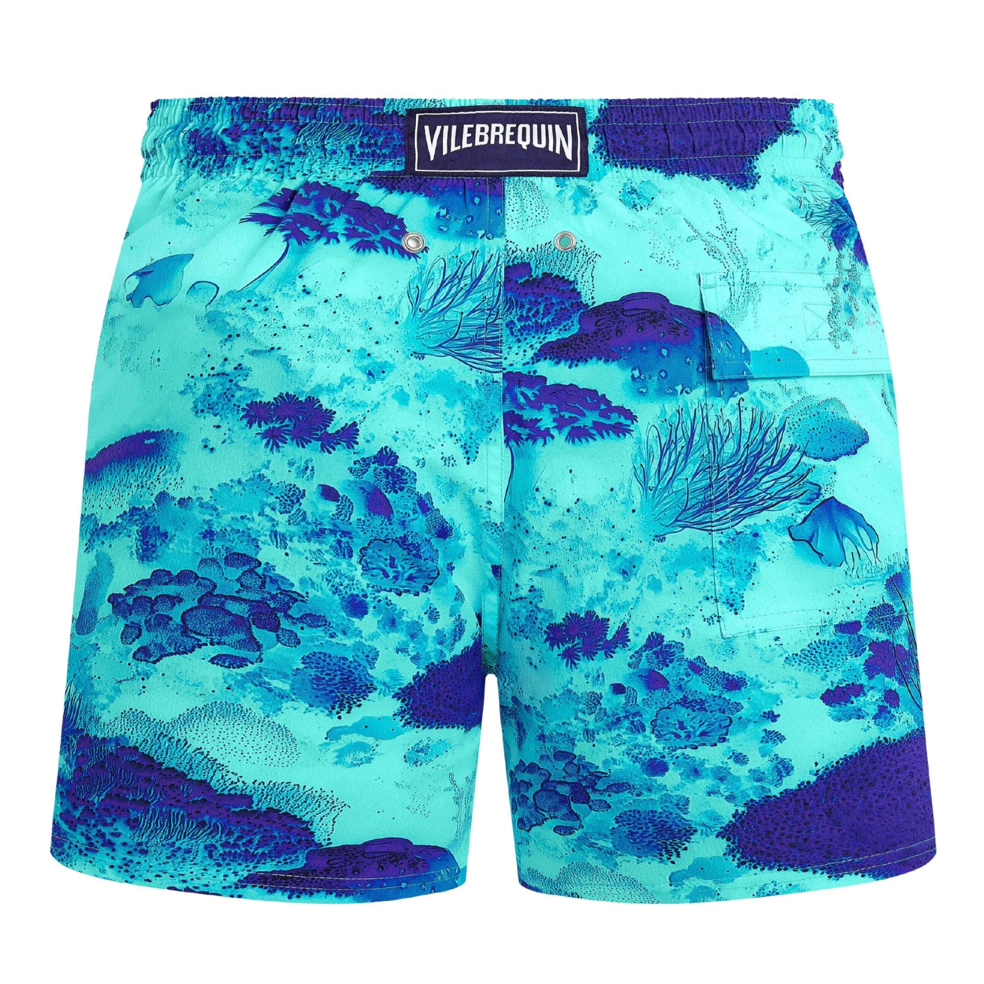 Vilebrequin - Coral Reef Blue 'Moorise' Swim Shorts SWIMWEAR Vilebrequin