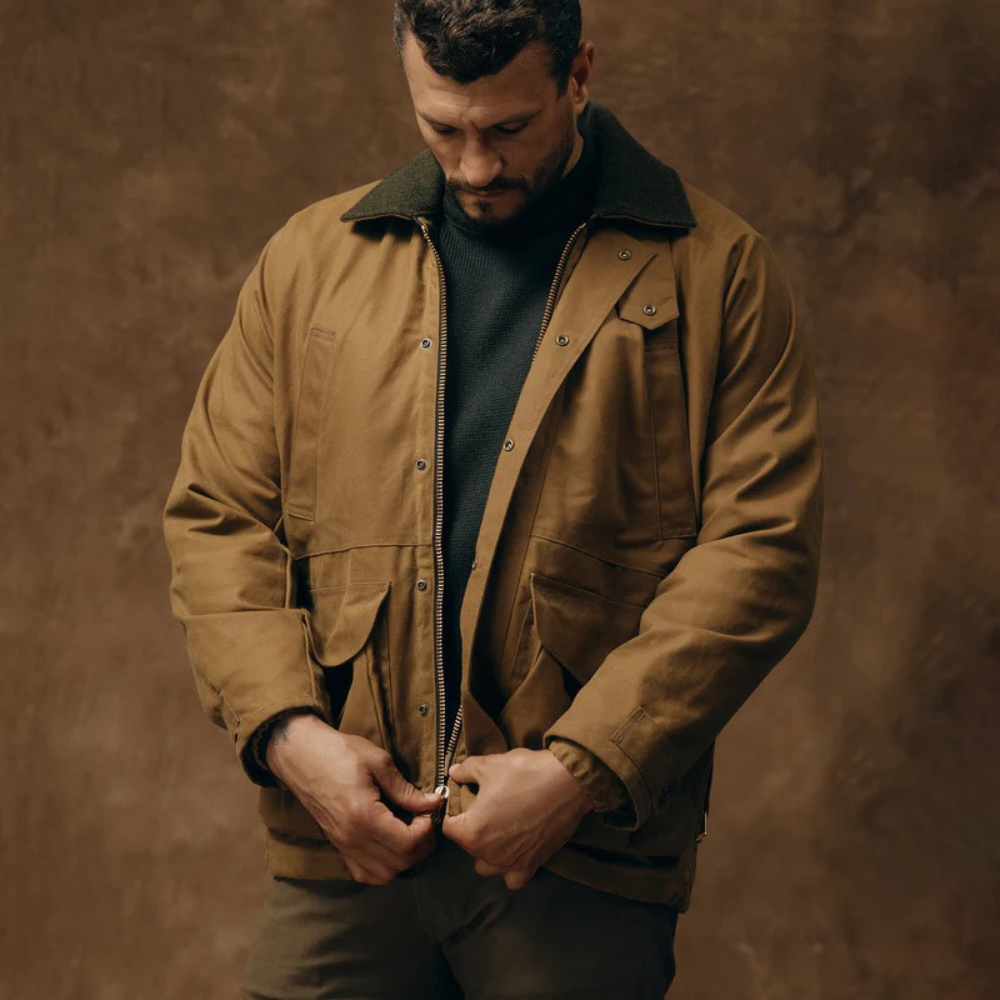 Filson - Tin Cloth Field Jacket - Dark Tan