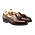 Crockett & Jones - Cavendish Dark Brown Pebble Grain Tassel Loafer SHOES Crockett & Jones