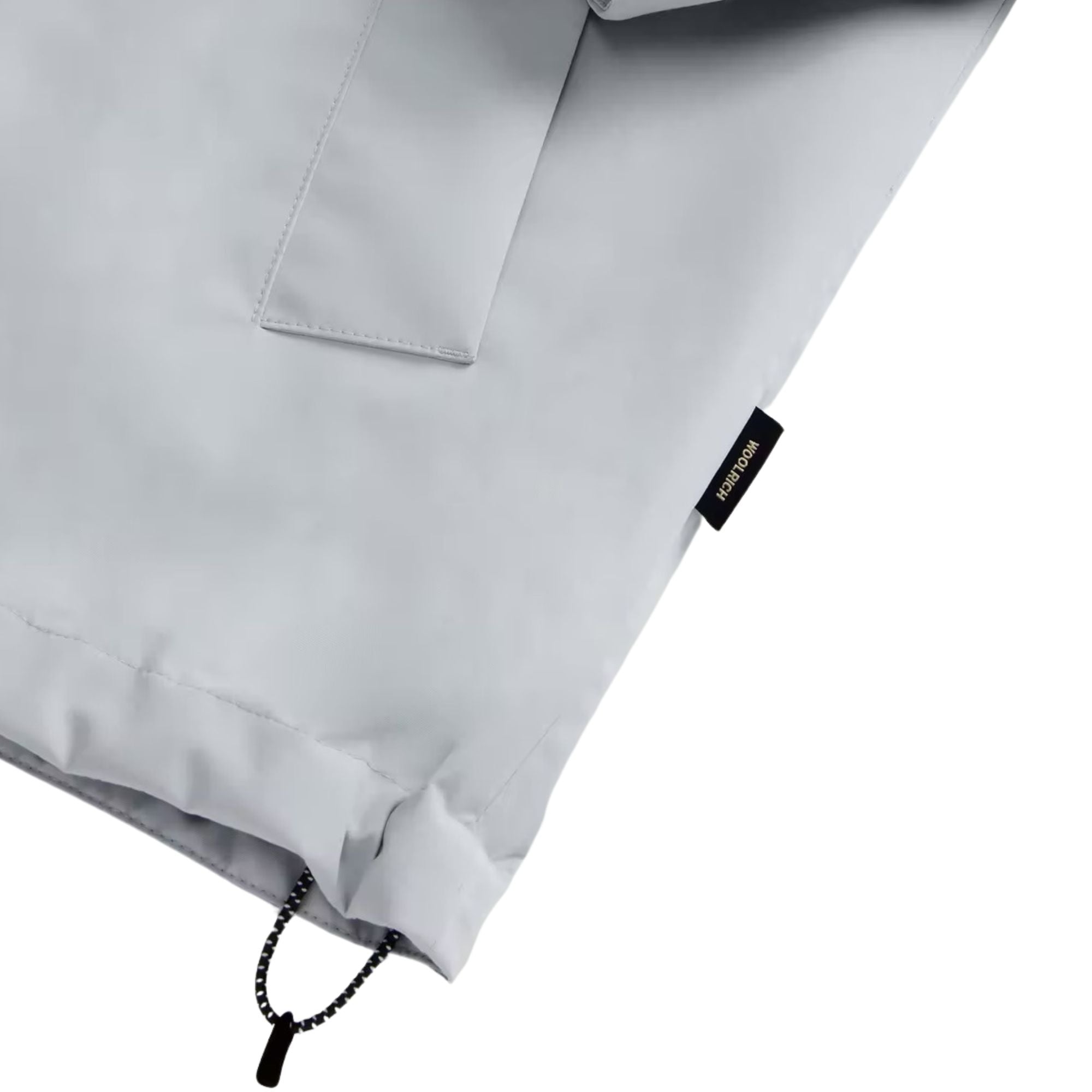 Woolrich - Light Grey Pacific Jacket in Two-Layered Fabric BLOUSONS WOOLRICH