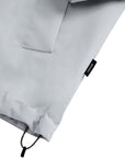 Woolrich - Light Grey Pacific Jacket in Two-Layered Fabric BLOUSONS WOOLRICH