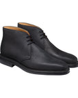 Crockett & Jones - Molton Black Rough-Out Suede Boots SHOES Crockett & Jones