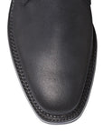 Crockett & Jones - Molton Black Rough-Out Suede Boots SHOES Crockett & Jones