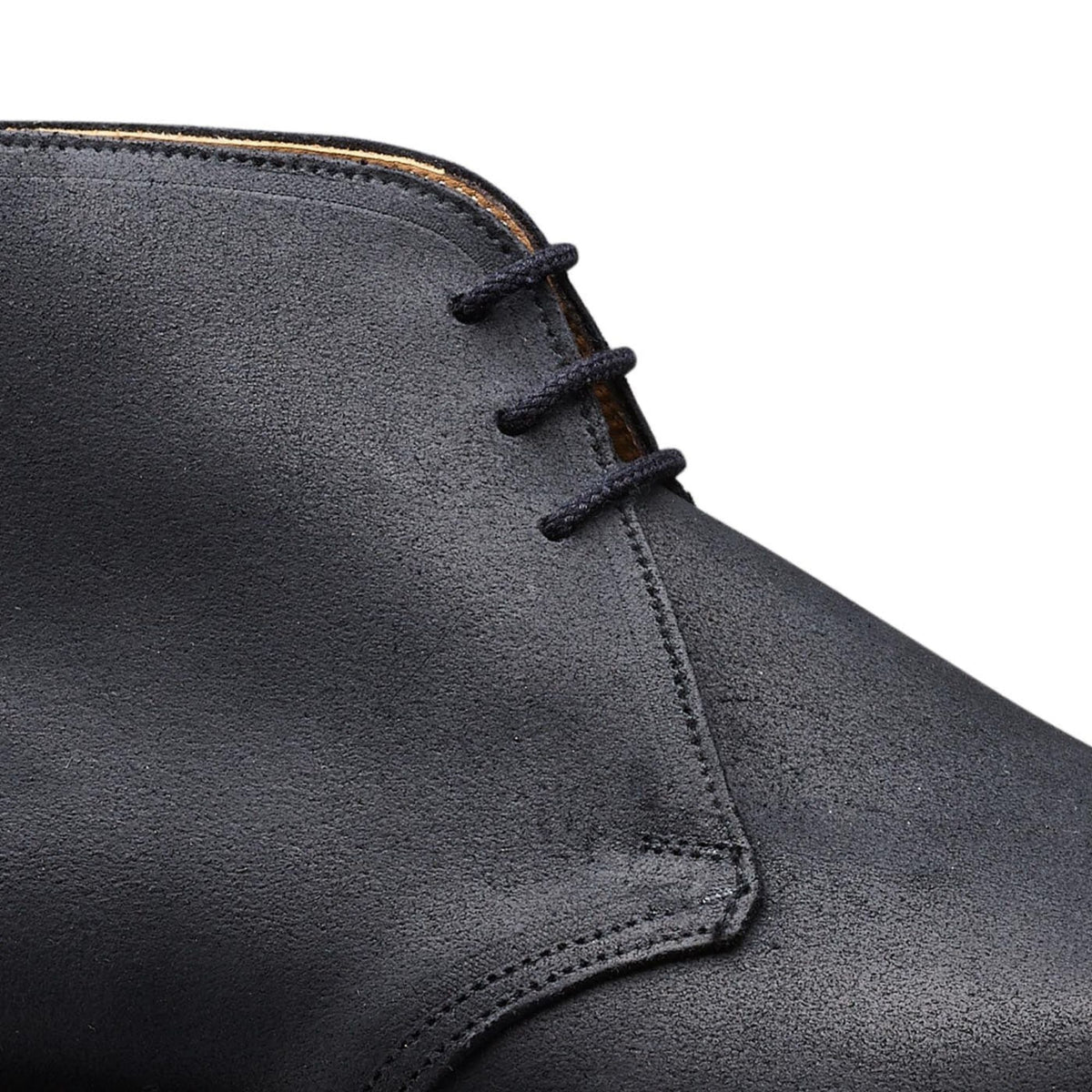 Crockett &amp; Jones - Molton Black Rough-Out Suede Boots SHOES Crockett &amp; Jones