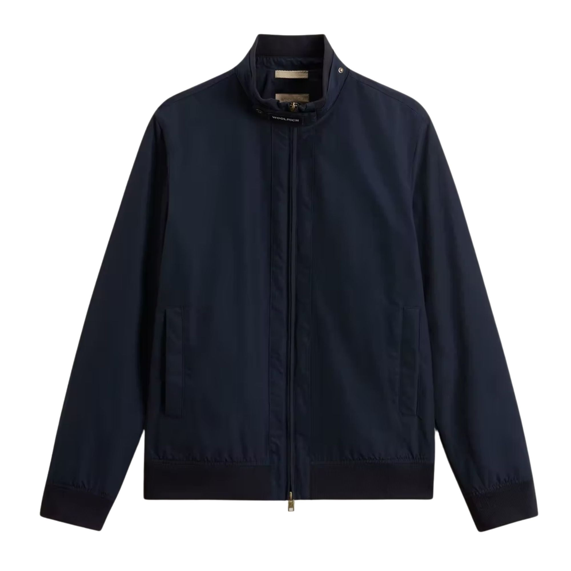 Woolrich - Navy Lewis Bomber Jacket in Light Ramar BLOUSONS WOOLRICH