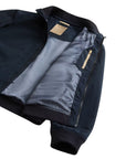 Woolrich - Navy Lewis Bomber Jacket in Light Ramar BLOUSONS WOOLRICH