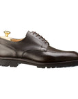 Crockett & Jones - Denver Hatch Grain Dark Brown Derby SHOES Crockett & Jones