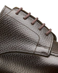 Crockett & Jones - Denver Hatch Grain Dark Brown Derby SHOES Crockett & Jones