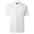 Belstaff - White Mercerised Cotton Steel Polo S/S POLOS Belstaff