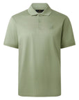 Belstaff - Lichen Green Mercerised Cotton Steel Polo S/S POLOS Belstaff