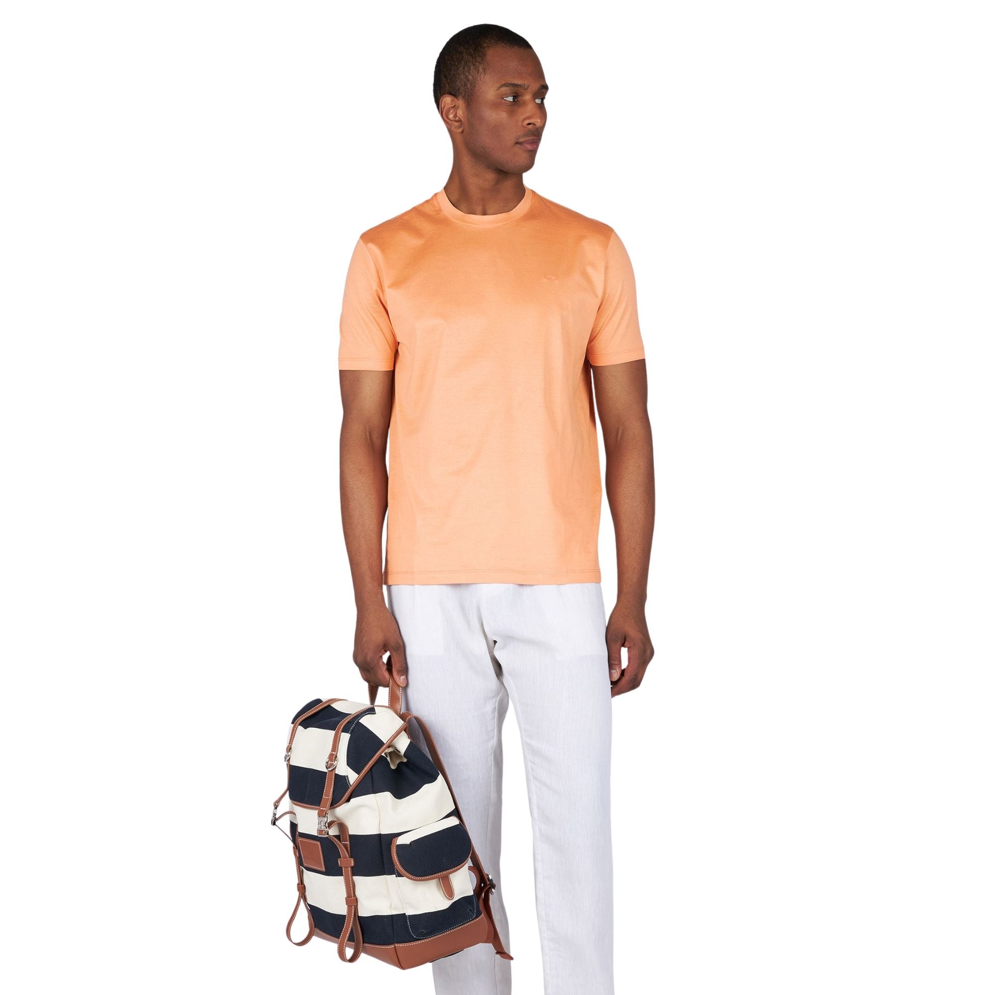 Paul & Shark - Light Orange Silver Collection T-Shirt TEE SHIRTS Paul & Shark