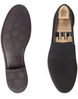 Crockett & Jones - Harvard II Navy Suede Penny Loafers City Sole SHOES Crockett & Jones