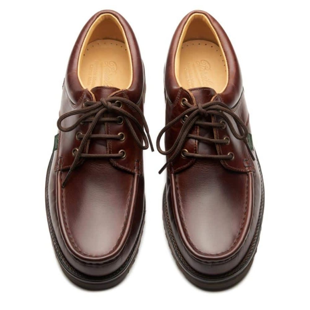 Paraboot - Thiers Leather Derby Shoes – América Brown
