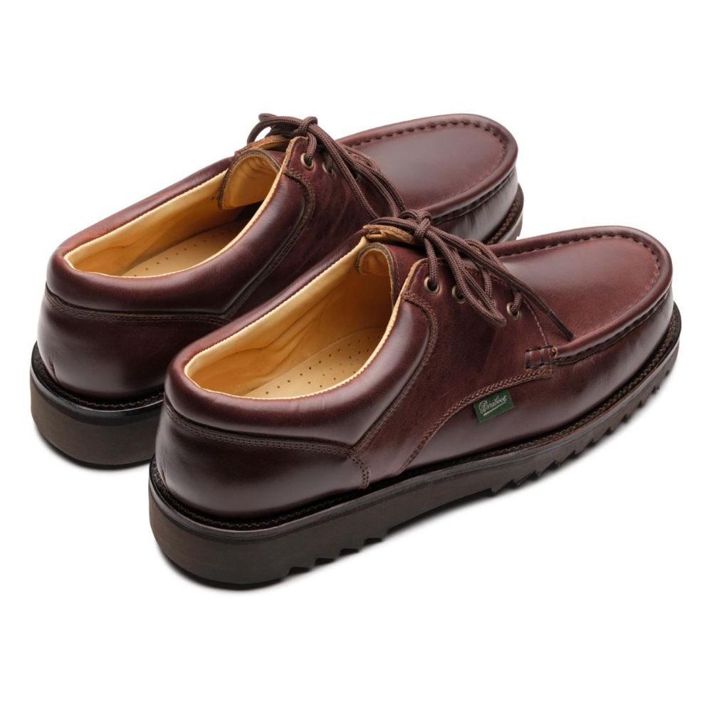 Paraboot - Thiers Leather Derby Shoes – América Brown
