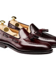 Crockett & Jones - Cavendish Burgundy Shell Cordovan  Single Leather Sole