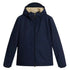 Woolrich - Pacific Jacket in Mountain Cloth Melton Blue BLOUSONS WOOLRICH