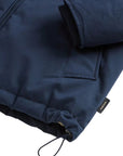 Woolrich - Pacific Jacket in Mountain Cloth Melton Blue BLOUSONS WOOLRICH