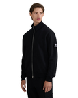 Sandbanks - Black Funnel Neck Full Zip Track Top