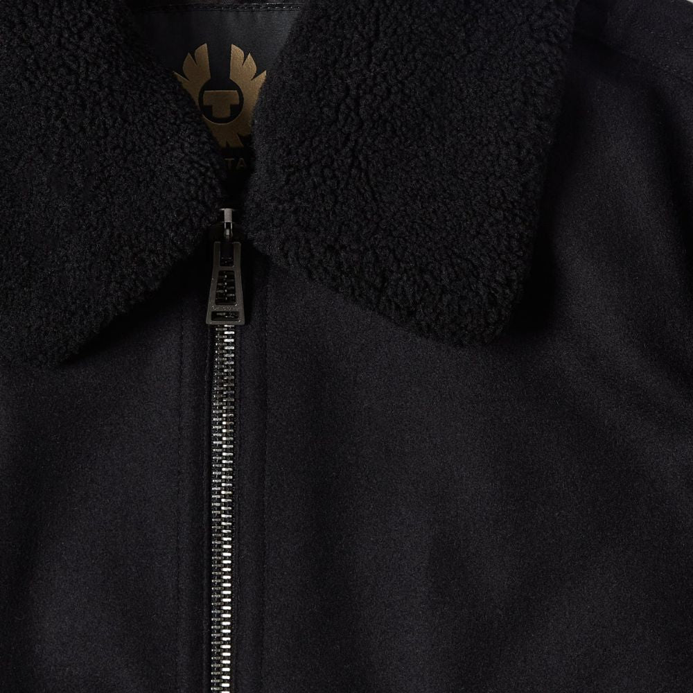 Belstaff - The Welder Wool Bomber Jacket - Black BLOUSONS Belstaff