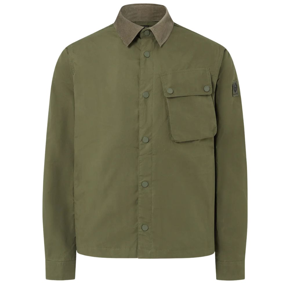 Belstaff - True Olive Green Ground Wax Jacket BLOUSONS Belstaff