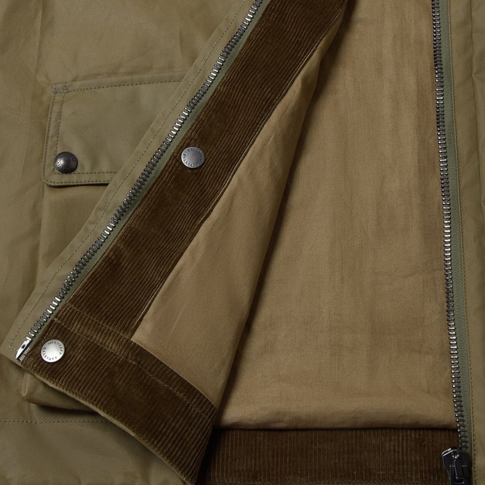 Belstaff - Dark Fatigue Green Wax Incline Jacket BLOUSONS Belstaff