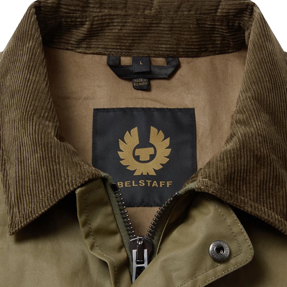 Belstaff - Dark Fatigue Green Wax Incline Jacket BLOUSONS Belstaff