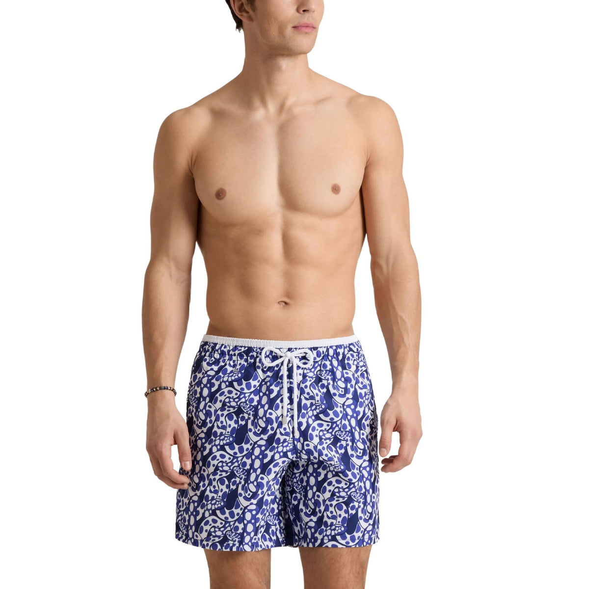 Vilebrequin - Blue Ink Bicolor 'Moka' Drymobius Swim Shorts