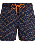 Vilebrequin - Navy 'Moorea' Micro Ronde Des Tortues Swim Shorts SWIMWEAR Vilebrequin