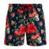 Vilebrequin - Navy 'Moorea' Flowers Swim Shorts SWIMWEAR Vilebrequin