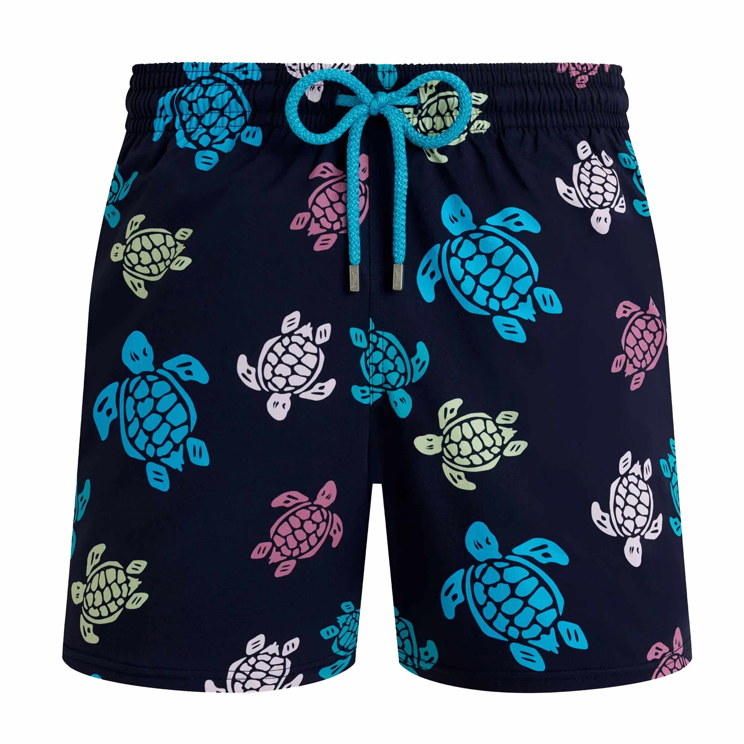 Vilebrequin - Navy Multicolour 'Moorise' Ronde des Tortues Swim Shorts SWIMWEAR Vilebrequin
