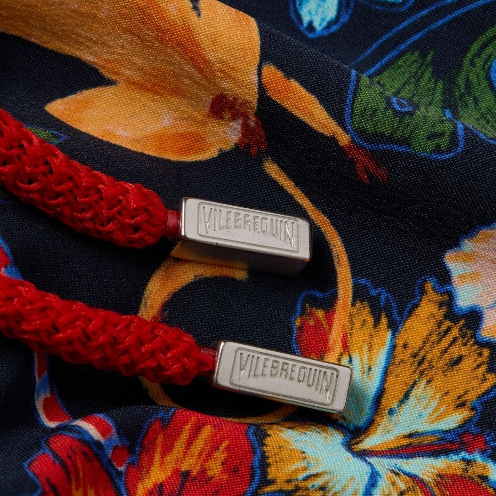 Vilebrequin - Tropical Floral Salvador 'Moorise' Stretch Short Swim Shorts
