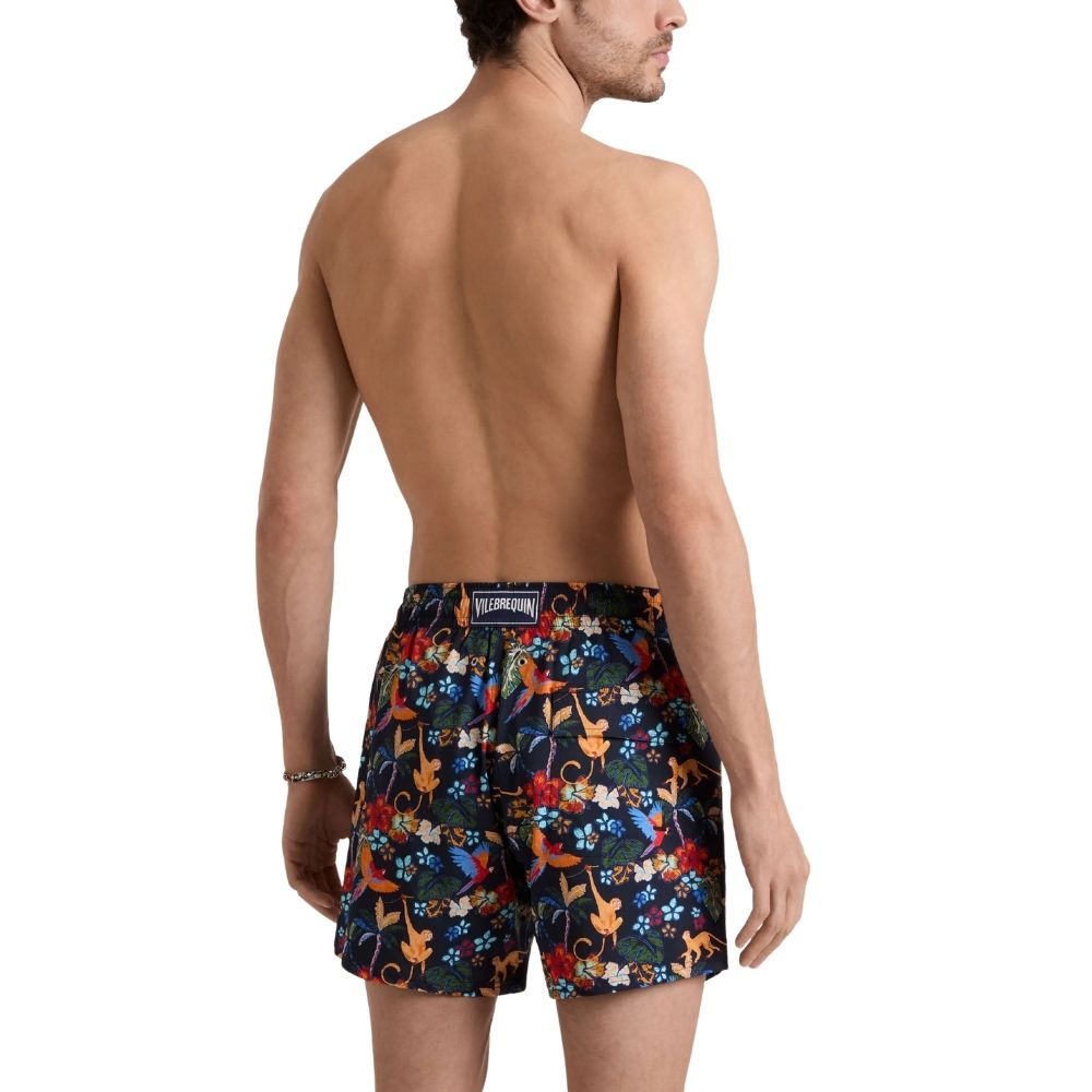 Vilebrequin - Tropical Floral Salvador 'Moorise' Stretch Short Swim Shorts