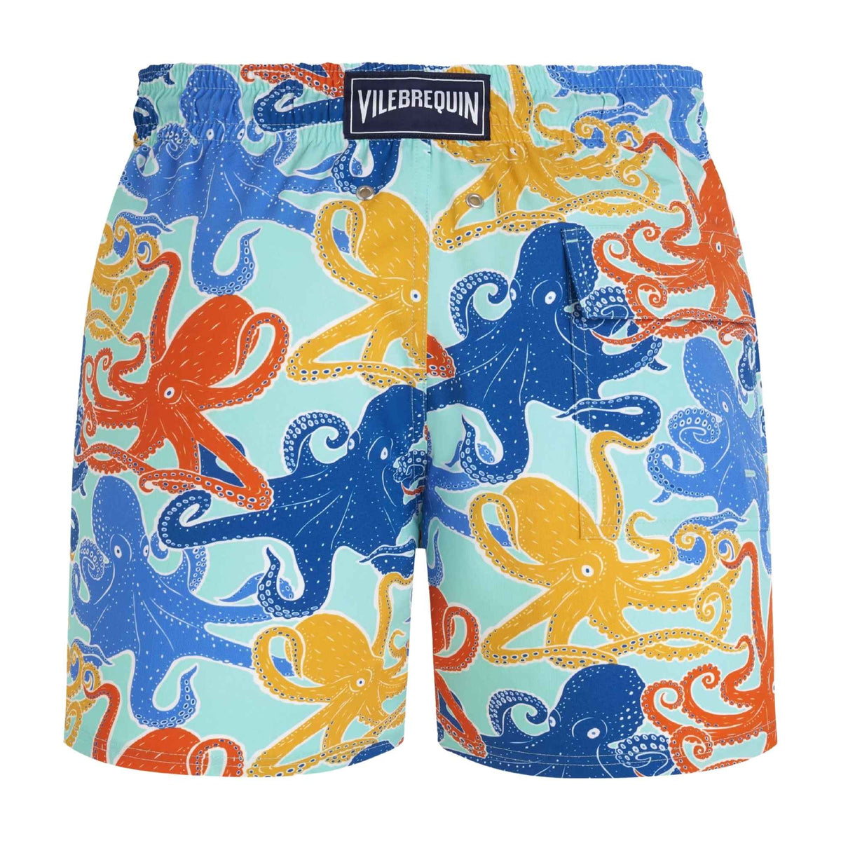 Villebrequin - Multi Colour Octopoulpes 'Moorise' Stretch Short Swim Shorts