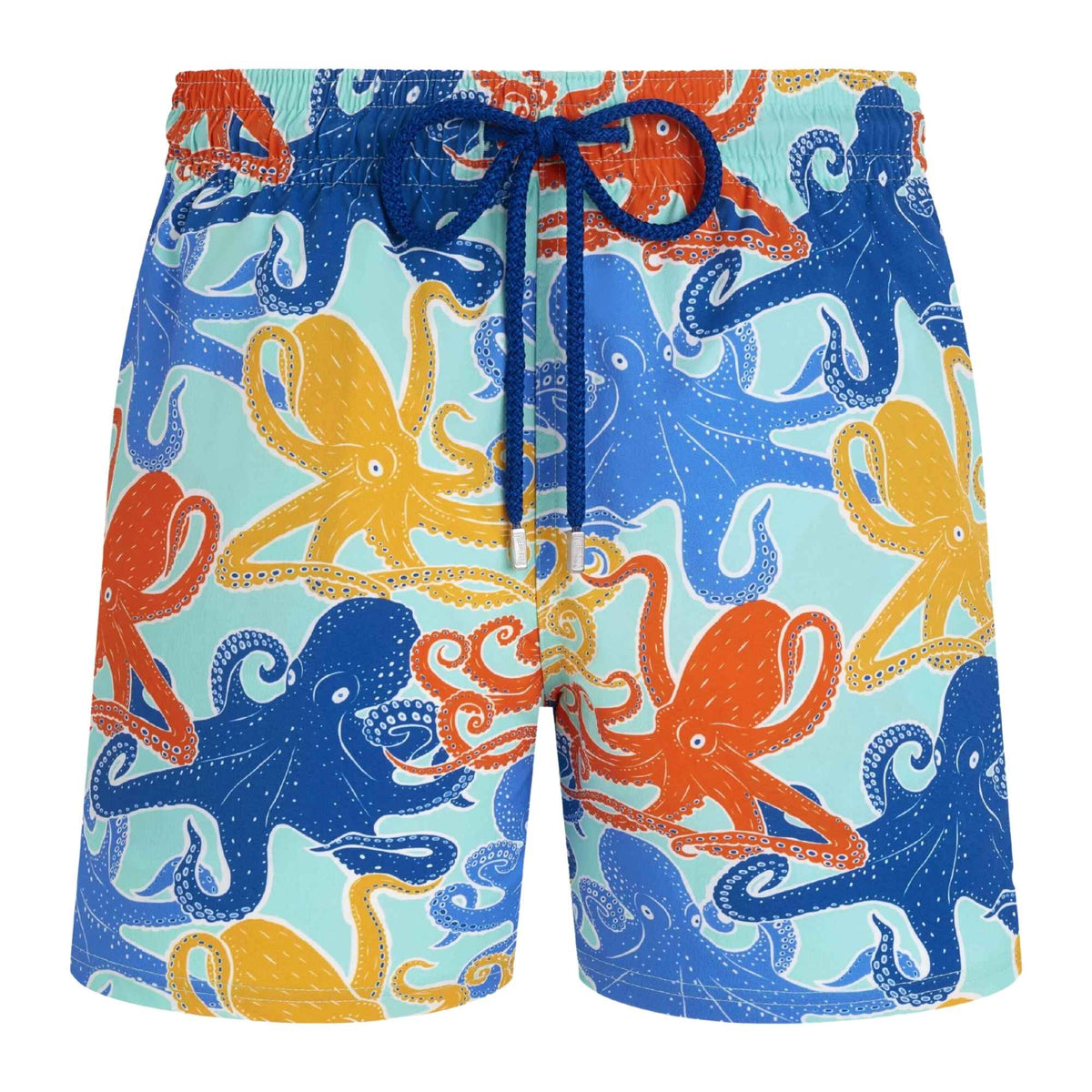 Villebrequin - Multi Colour Octopoulpes 'Moorise' Stretch Short Swim Shorts