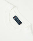 White contemporary fit Cotton Italian Crew Neck T-Shirt TEE SHIRTS Robert Old