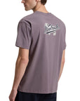 Woolrich - Shark Grey T-Shirt in Pure Cotton with Logo TEE SHIRTS WOOLRICH