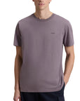 Woolrich - Shark Grey T-Shirt in Pure Cotton with Logo TEE SHIRTS WOOLRICH