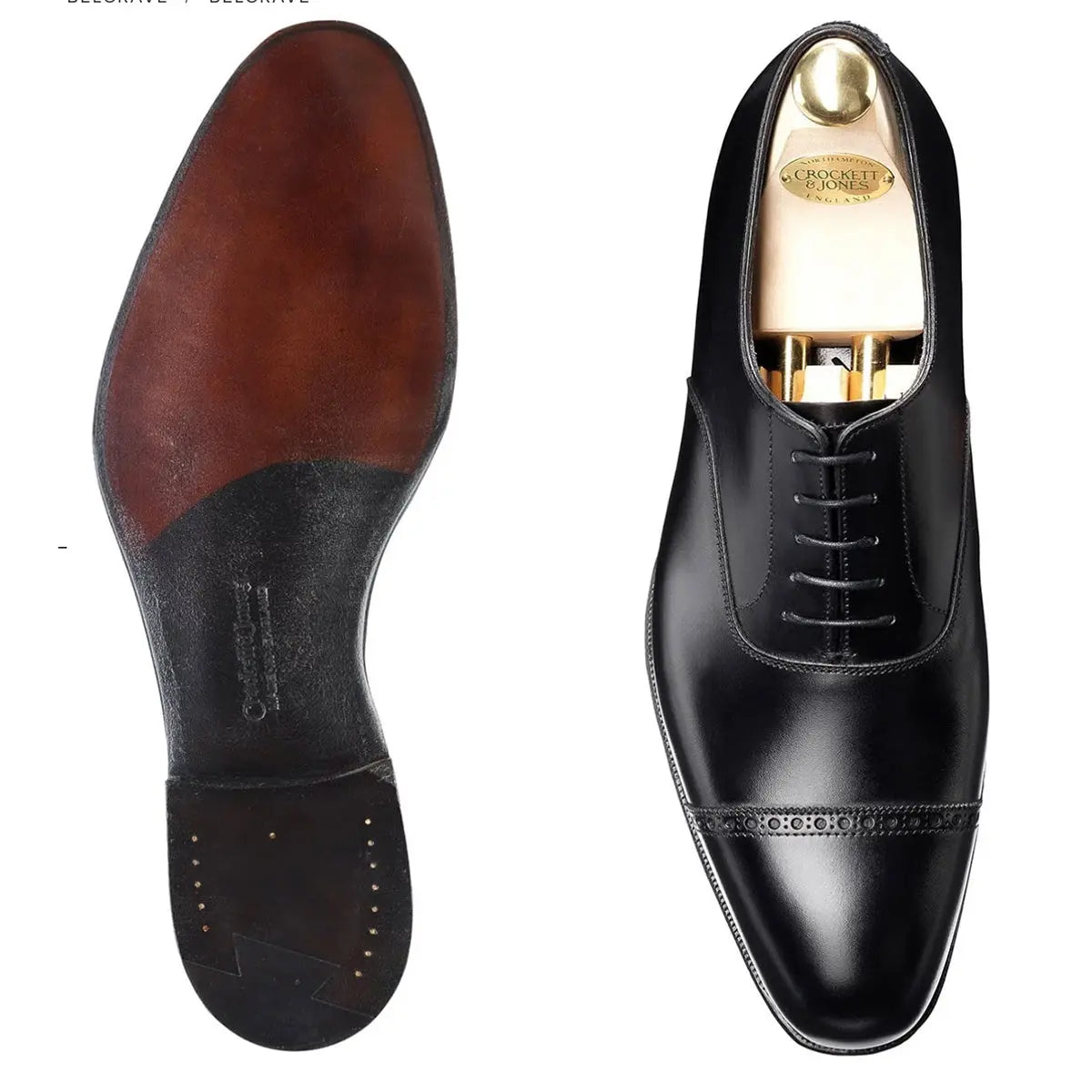 Crockett &amp; Jones - Belgrave Hand Grade Oxford Shoes SHOES Crockett &amp; Jones
