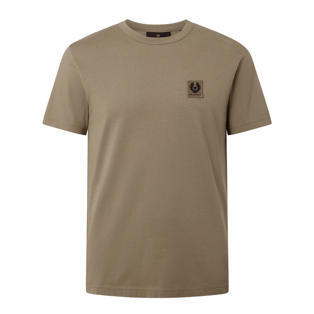 Belstaff - Dusty Taupe Brown Jersey Organic Cotton T-shirt TEE SHIRTS Belstaff
