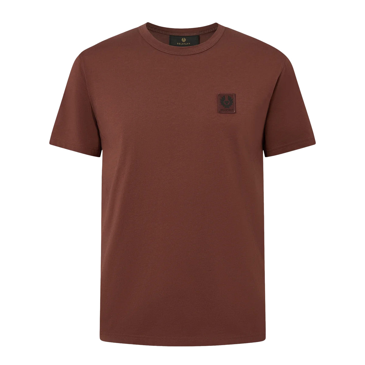 Belstaff - Oxblood Red Jersey Organic Cotton T-shirt TEE SHIRTS Belstaff