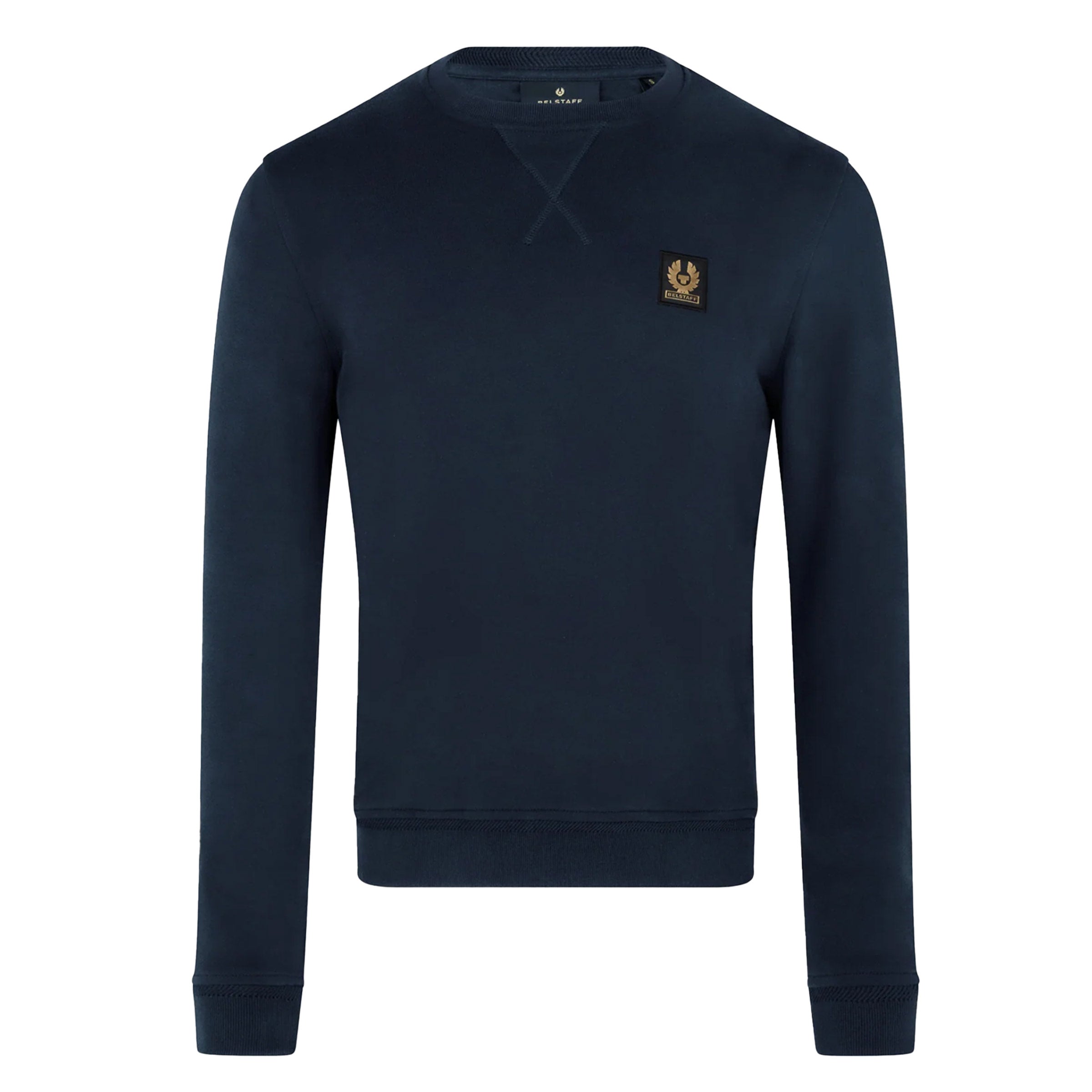 Belstaff - Dark Ink Cotton Fleece Sweatshirt SWEATS Belstaff