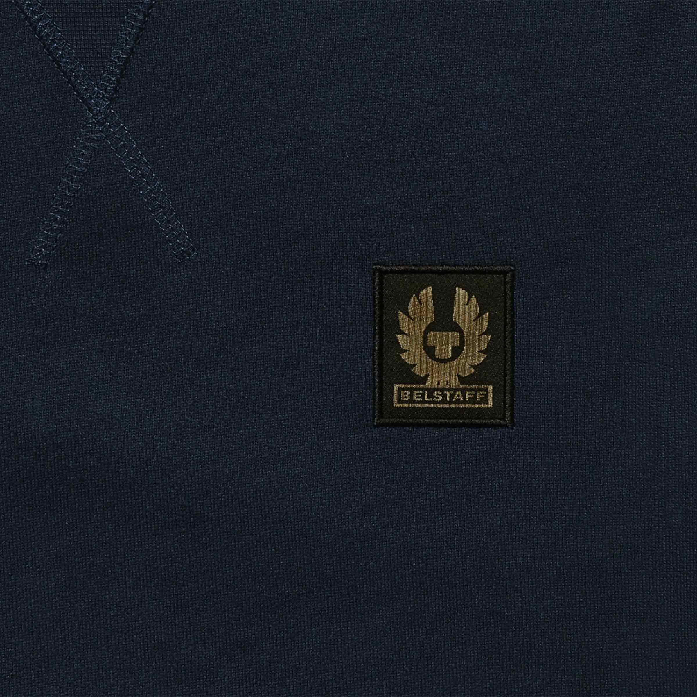 Belstaff - Dark Ink Cotton Fleece Sweatshirt SWEATS Belstaff