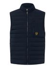 Belstaff - Dark Ink Navy Chassis Lightweight Down Gilet BLOUSONS Belstaff