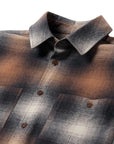 Belstaff - Maple Brown Outpost Brushed Cotton Shirt L/S SHIRTS Belstaff