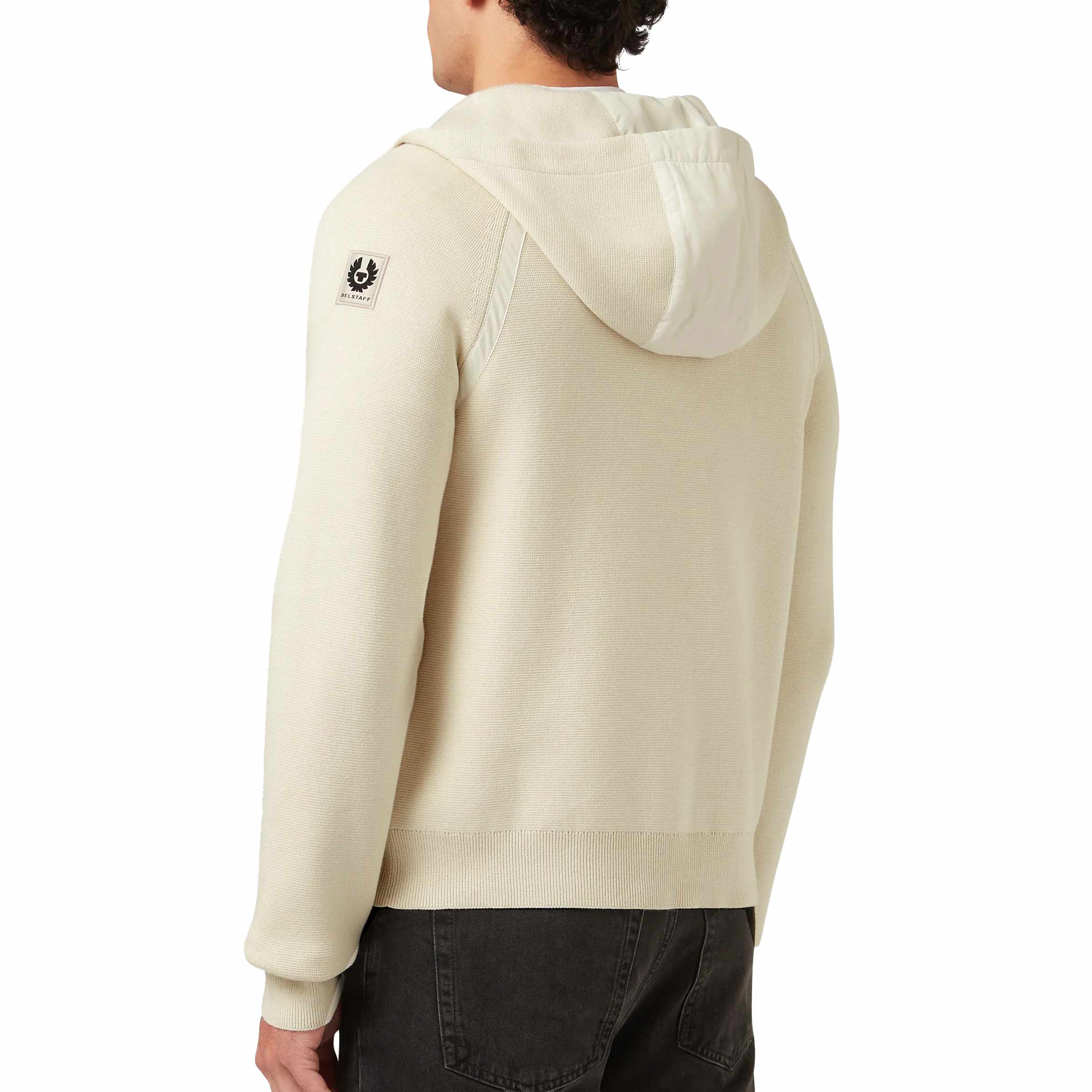 Belstaff - Silver Birch View Hooded Full Zip Sweater KNITWEAR Belstaff