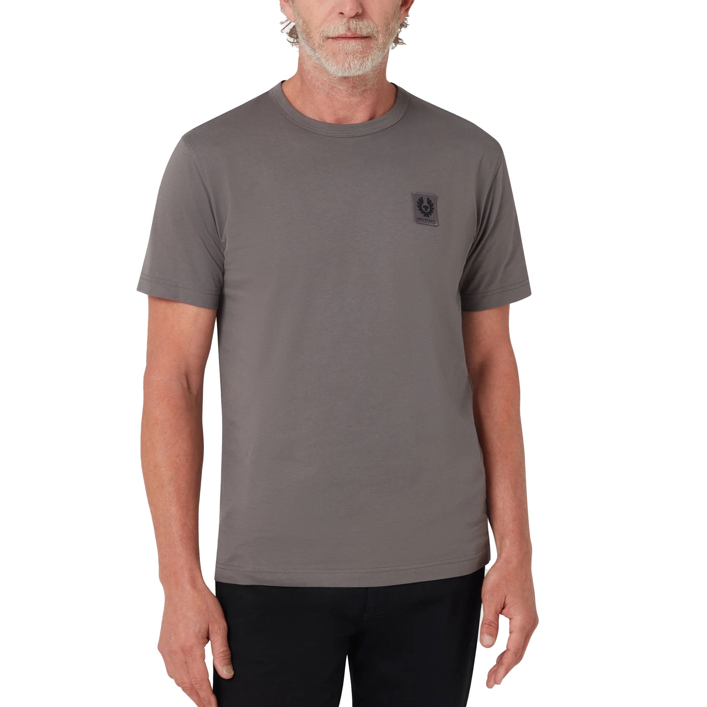 Belstaff - Tornado Grey Jersey Cotton T-shirt TEE SHIRTS Belstaff