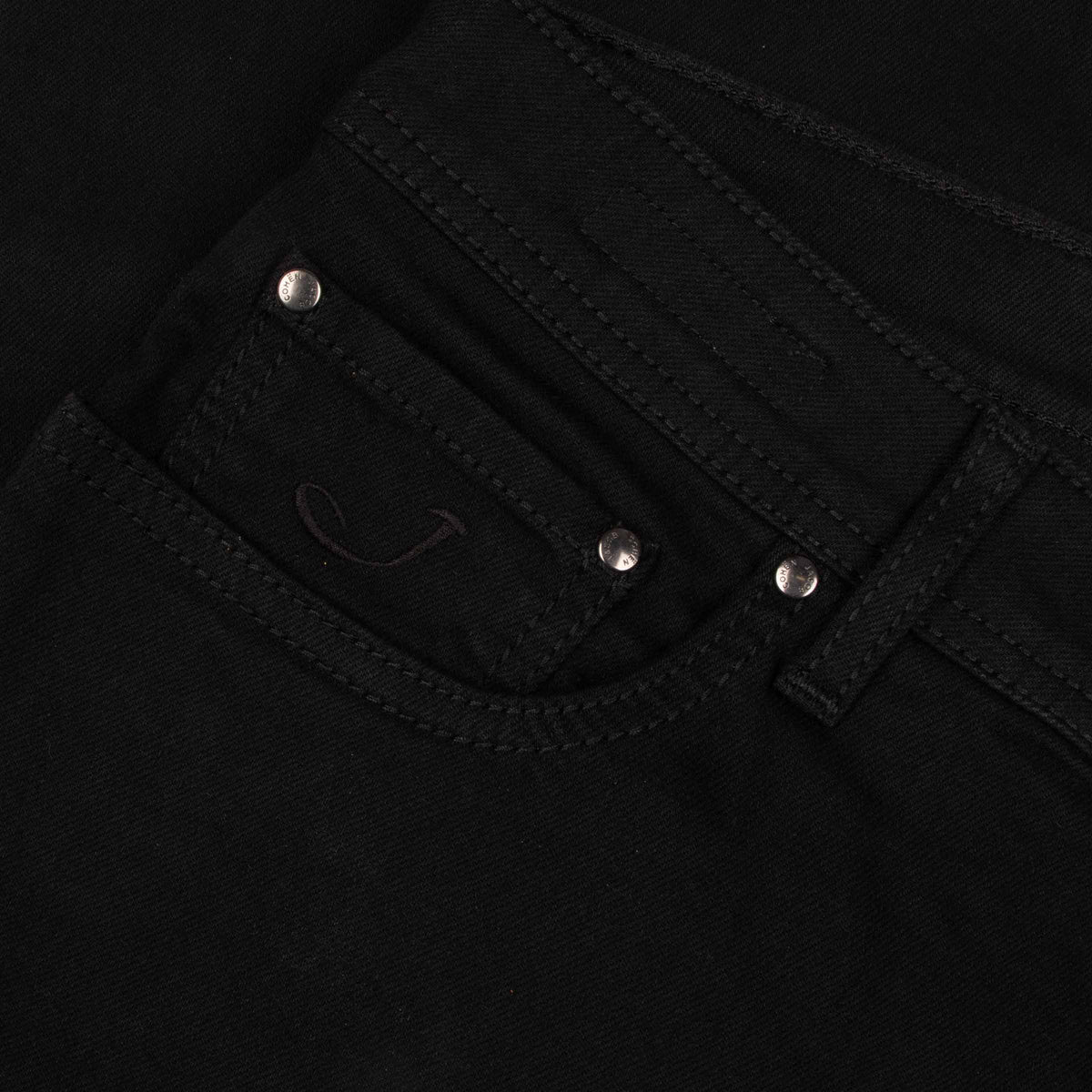 Jacob Cohen - Dark Black 'Bard' Slim Fit Jeans JEANS Jacob Cohen