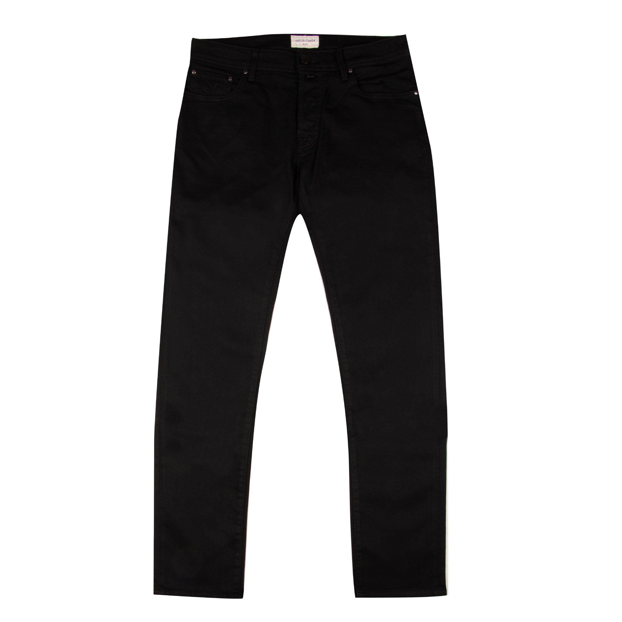 Jacob Cohen - Dark Black &#39;Bard&#39; Slim Fit Jeans JEANS Jacob Cohen