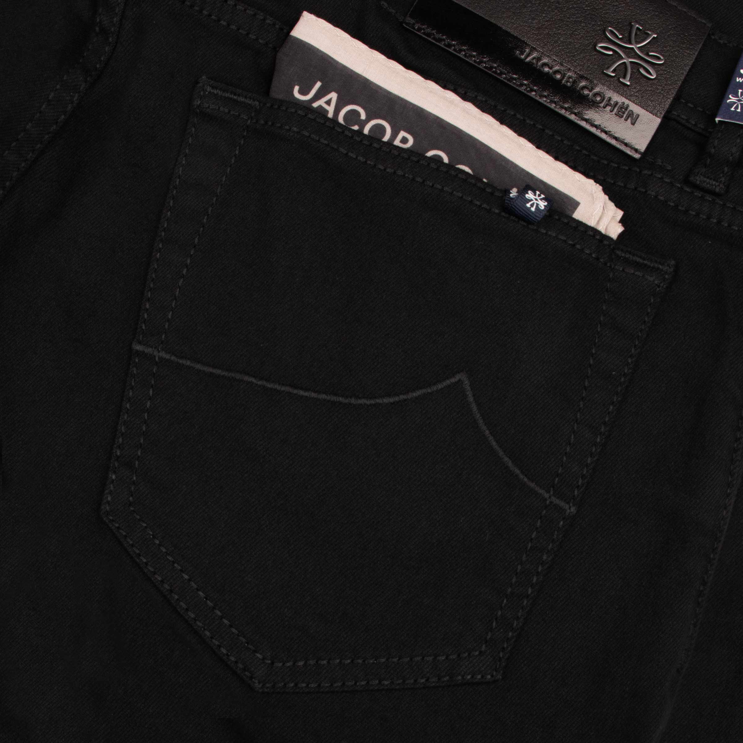 Jacob Cohen - Dark Black 'Bard' Slim Fit Jeans JEANS Jacob Cohen