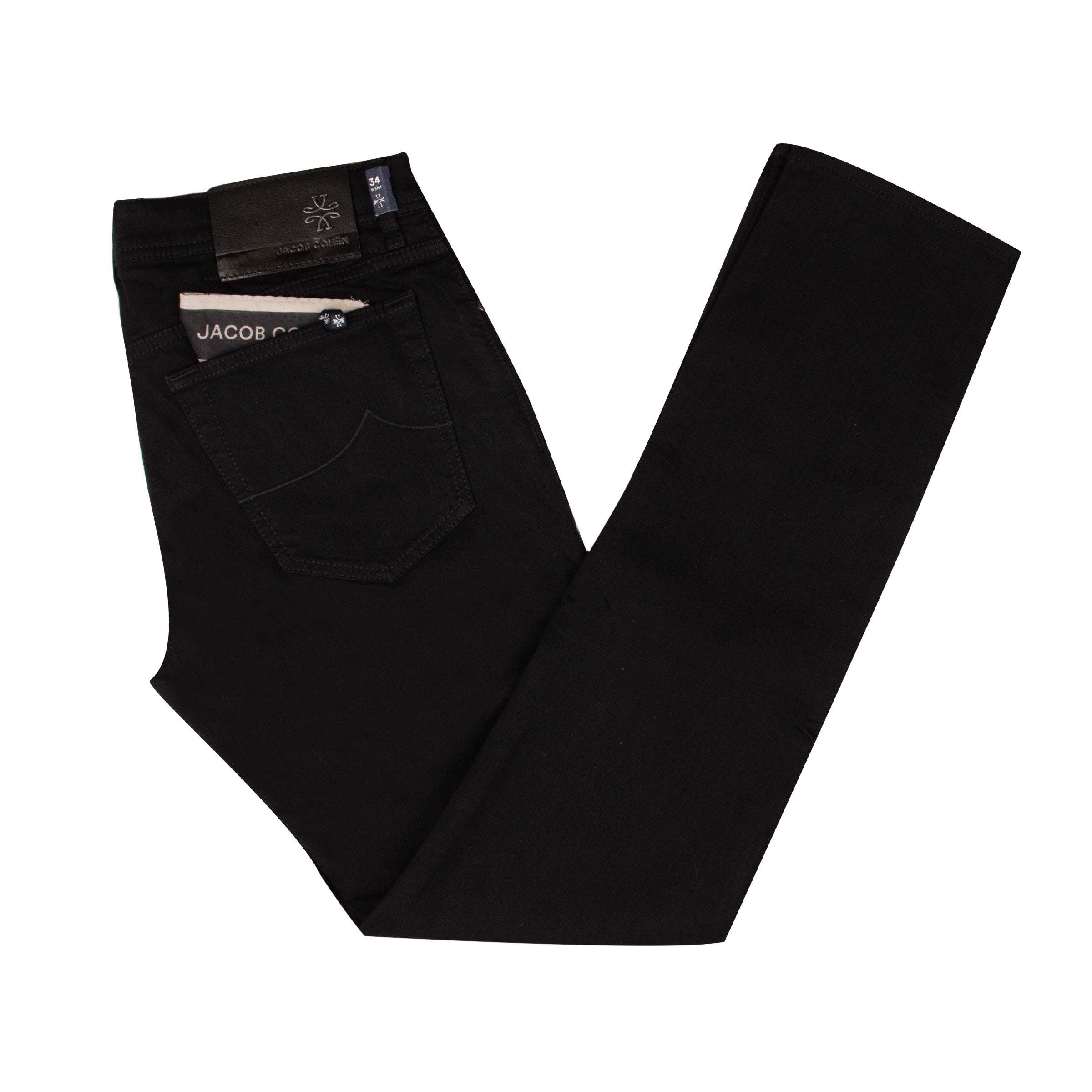 Jacob Cohen - Dark Black 'Bard' Slim Fit Jeans JEANS Jacob Cohen